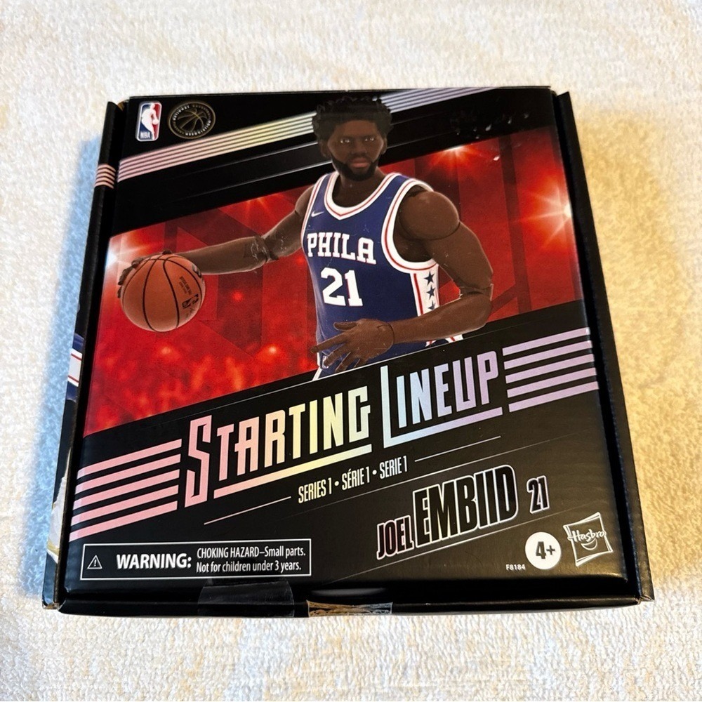 Hasbro Starting Lineup Series 1 Joel Embiid Philadelphia 76ers Action Figure